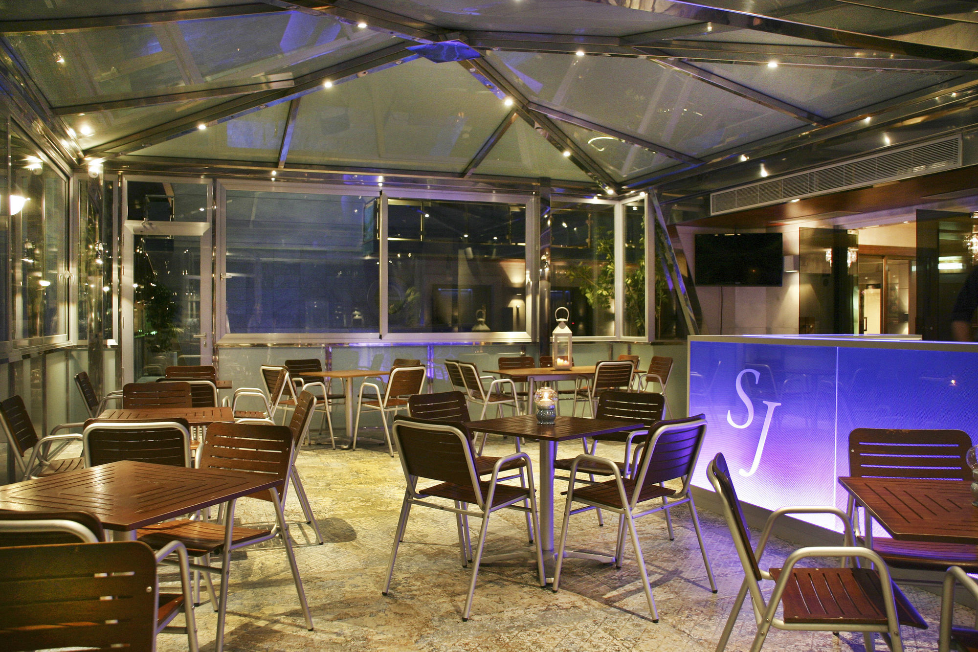 Sant Jordi Boutique Hotel Calella Kültér fotó Sky Bar